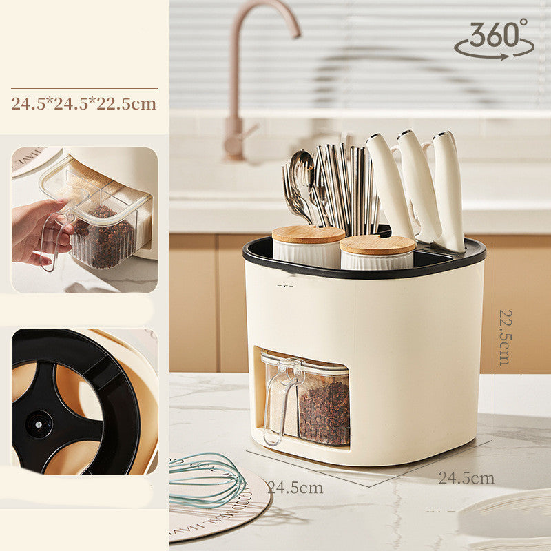 Multifunctional Kitchen Cutlery Holder (Large Capacity)