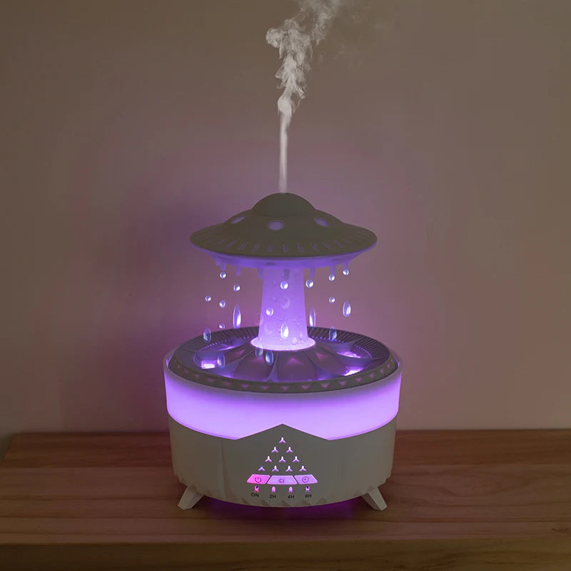 UFO Raindrop USB Humidifier & Aroma Diffuser