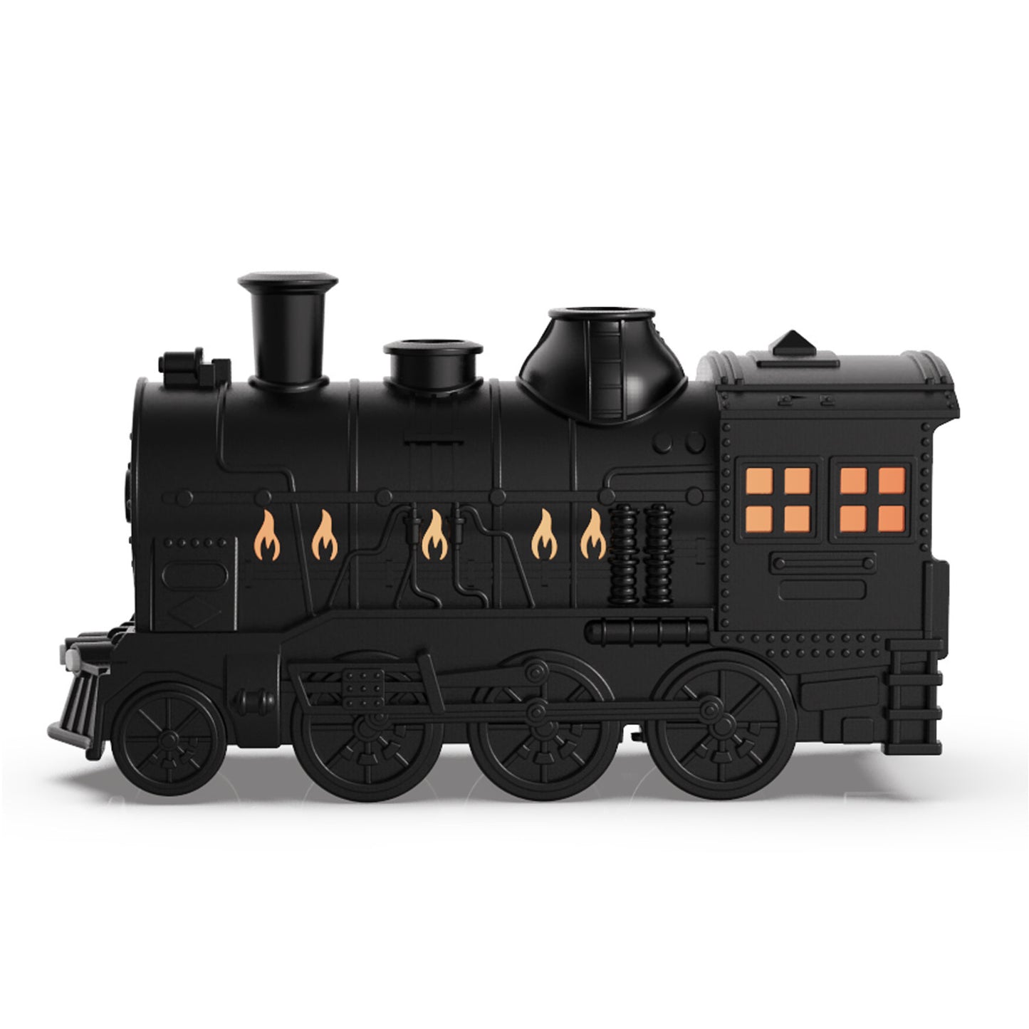 Train Aroma Diffuser – Smoke Ring & LED Humidifier
