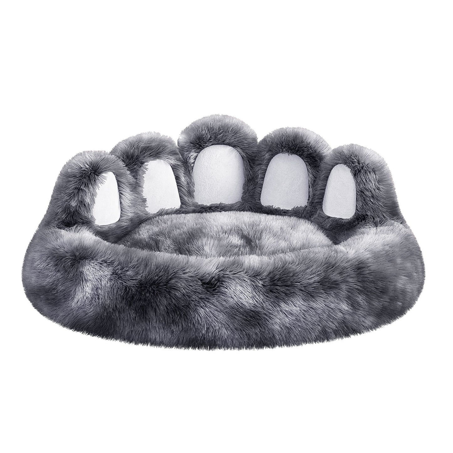 Cute Dog & Cat Paw-Shaped Plush Bed