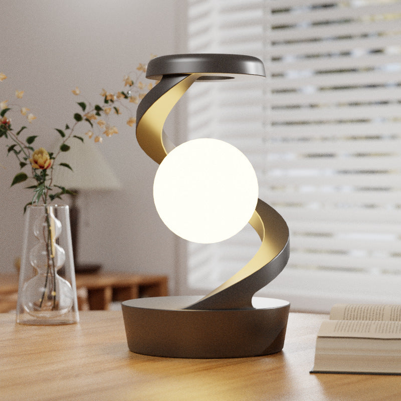 Moon Desk Lamp – Touch Sensor & Wireless Charger