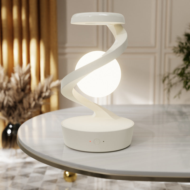 Moon Desk Lamp – Touch Sensor & Wireless Charger