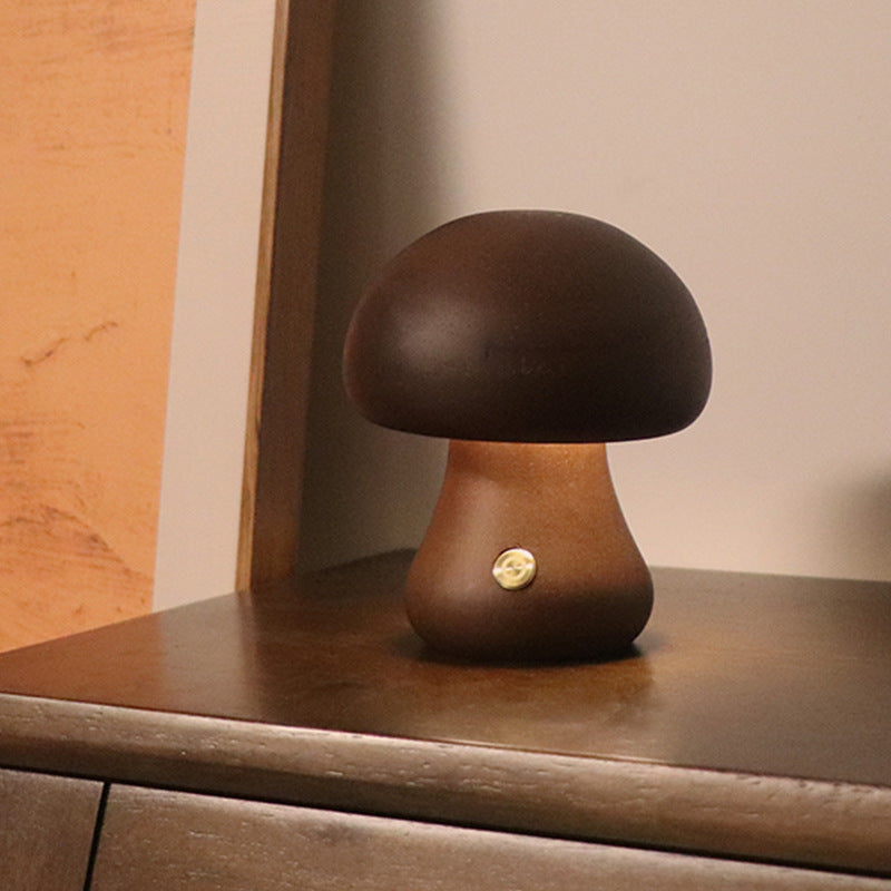 Mushroom Touch-Control Night Light
