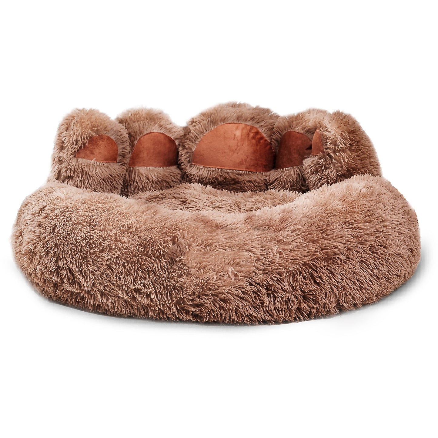 Cute Dog & Cat Paw-Shaped Plush Bed