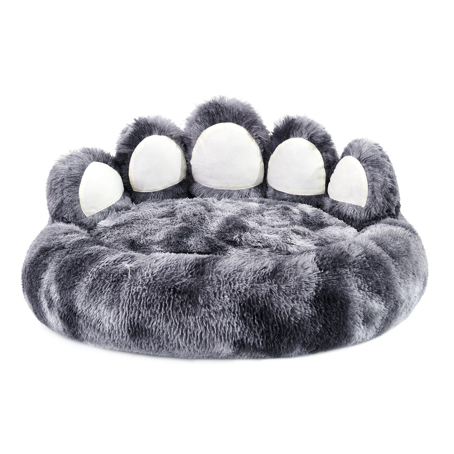 Cute Dog & Cat Paw-Shaped Plush Bed