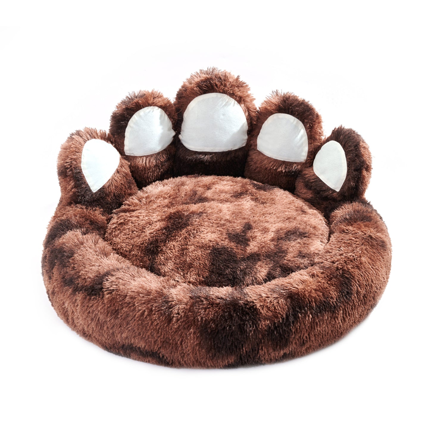 Cute Dog & Cat Paw-Shaped Plush Bed
