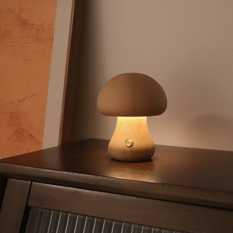 Mushroom Touch-Control Night Light