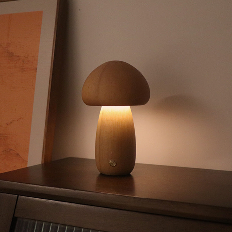 Mushroom Touch-Control Night Light
