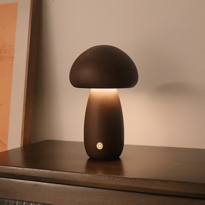 Mushroom Touch-Control Night Light