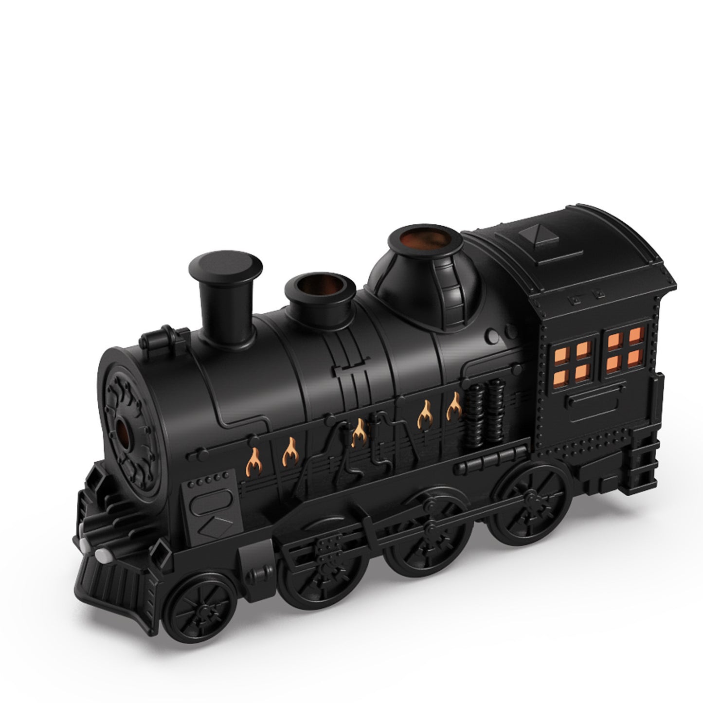 Train Aroma Diffuser – Smoke Ring & LED Humidifier