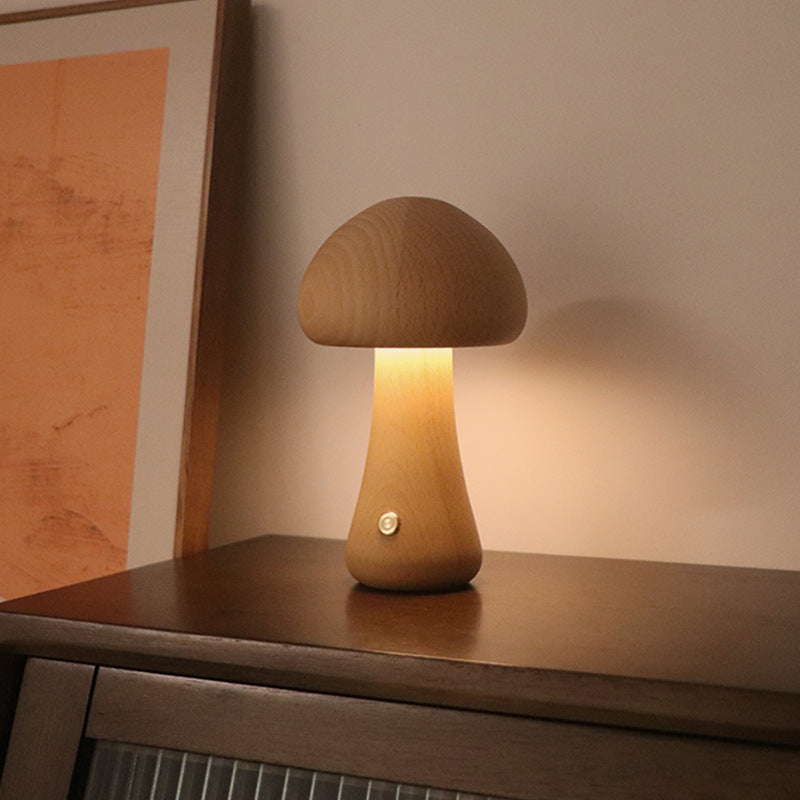 Mushroom Touch-Control Night Light